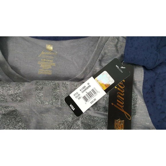 NFL San Diego Chargers Football Long Sleeve Shirt - Picture 6 of 8